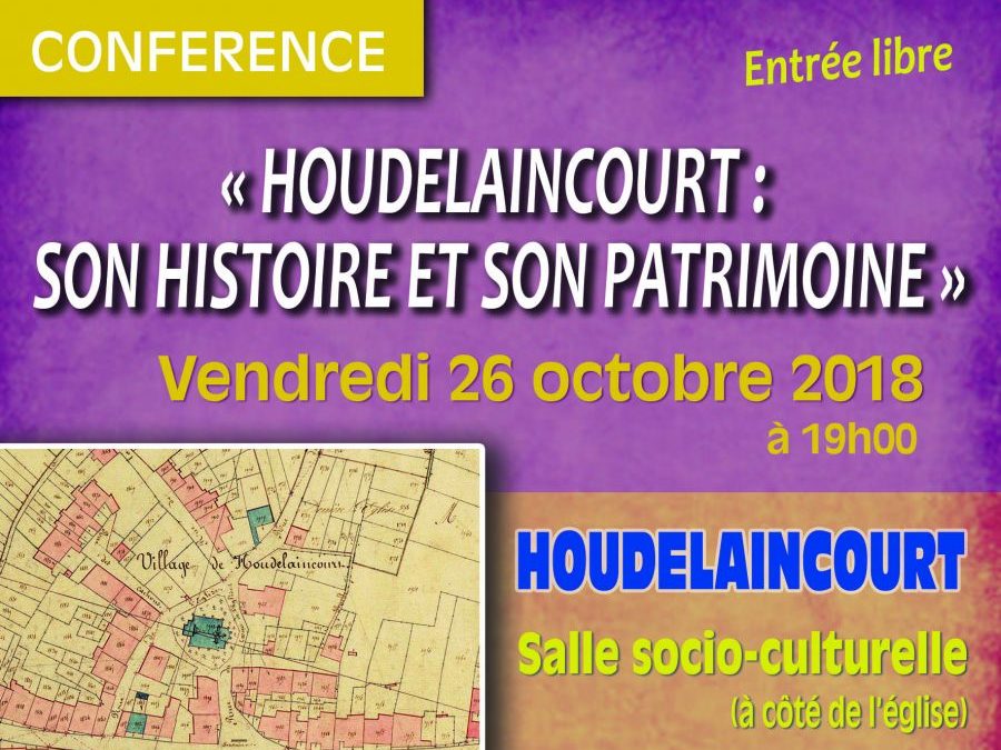 Conférence « Houdelaincourt : son histoire et son patrimoine »