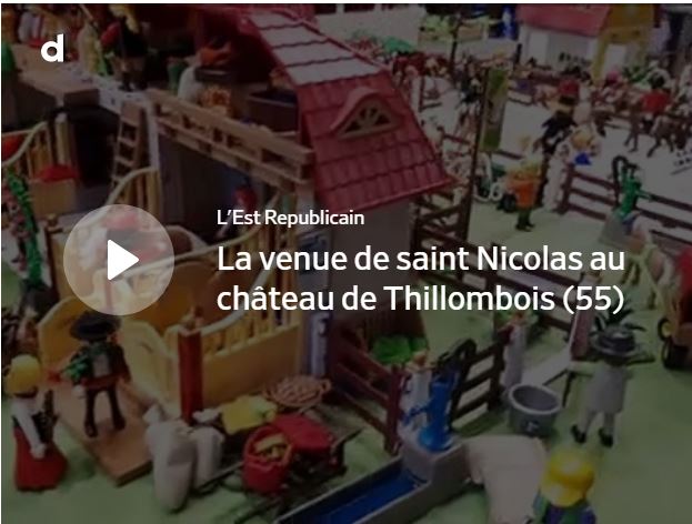 Vidéo Thillombois : saint Nicolas entre féerie et gourmandise
