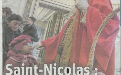 Le bon saint Nicolas de retour au château de Thillombois