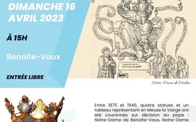 Conférence « Les Vierges couronnées du diocèse de Verdun » dimanche 16 avril à 15 h