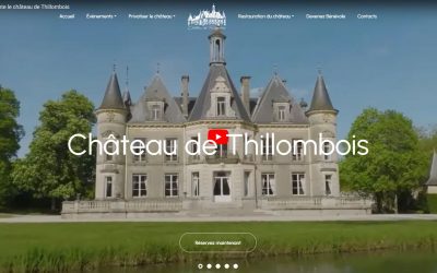 Notre site internet du Château de Thillombois fait peau neuve