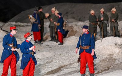 Découvrez les premières images du nouveau spectacle « Des Flammes à la lumière » de Verdun