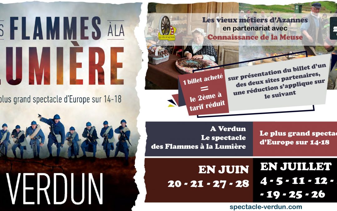 BILLETS COUPLES EVENEMENTS DE L’ETE EN  MEUSE