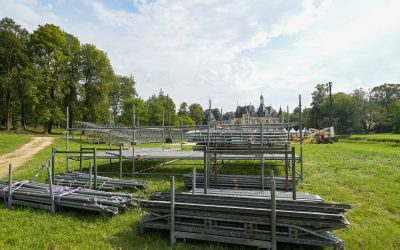 Au château de Thillombois, la biennale équestre se prépare