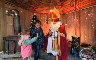 Première journée de la visite de saint Nicolas au château de Thillombois