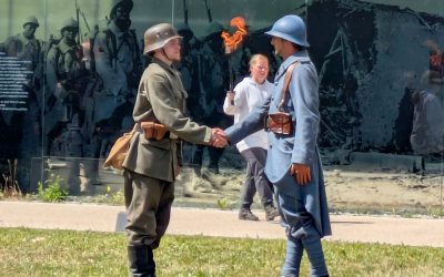Evocation historique à la citadelle souterraine de Verdun : comme un prélude aux Flammes à la lumière