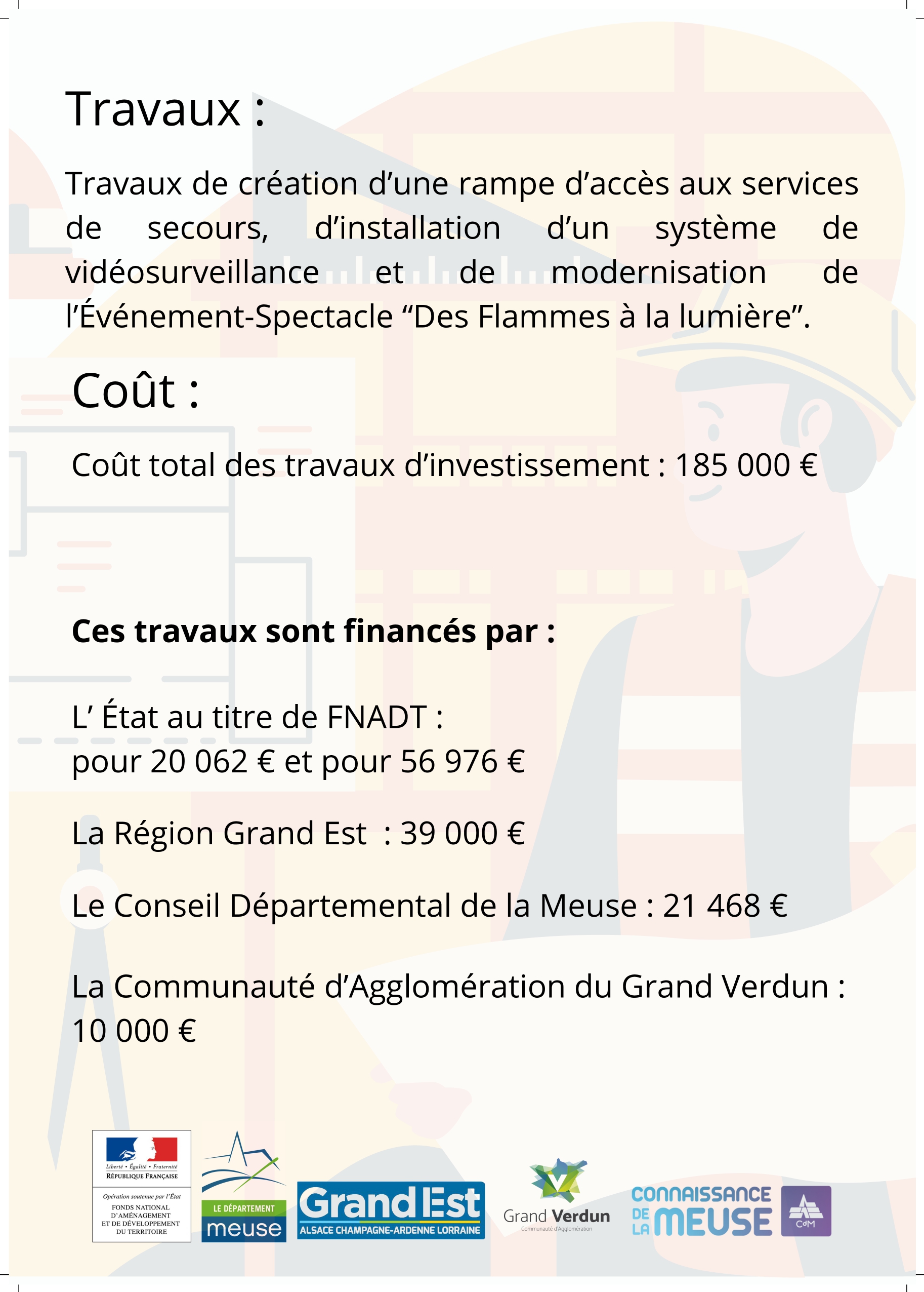 Travaux investissements 2025